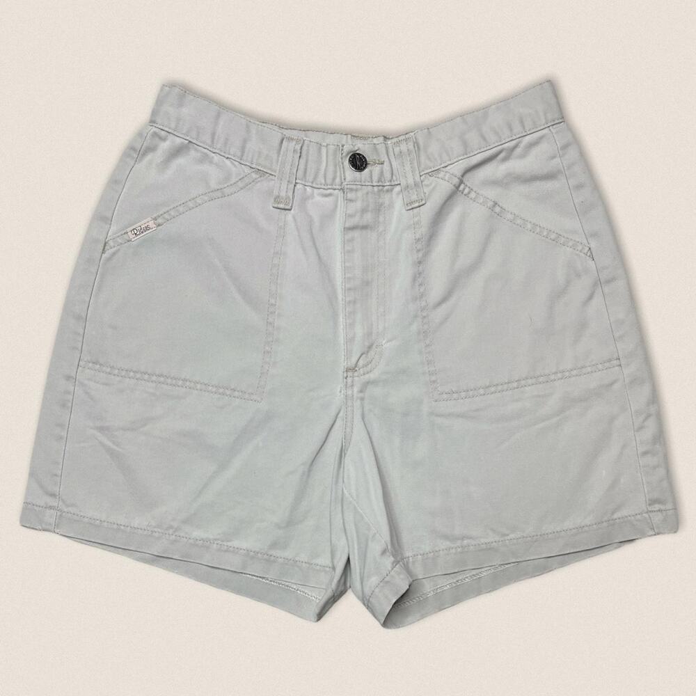 Vintage 90s khaki mom jean Shorts size 28” Riders by Lee